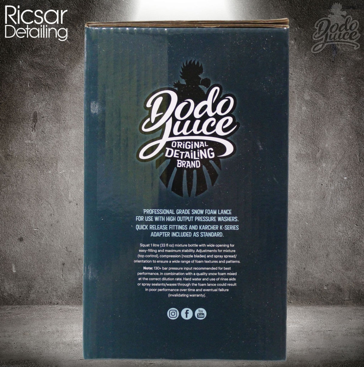 Dodo Juice Snow Commotion v2 Heavy Duty Foam Lance