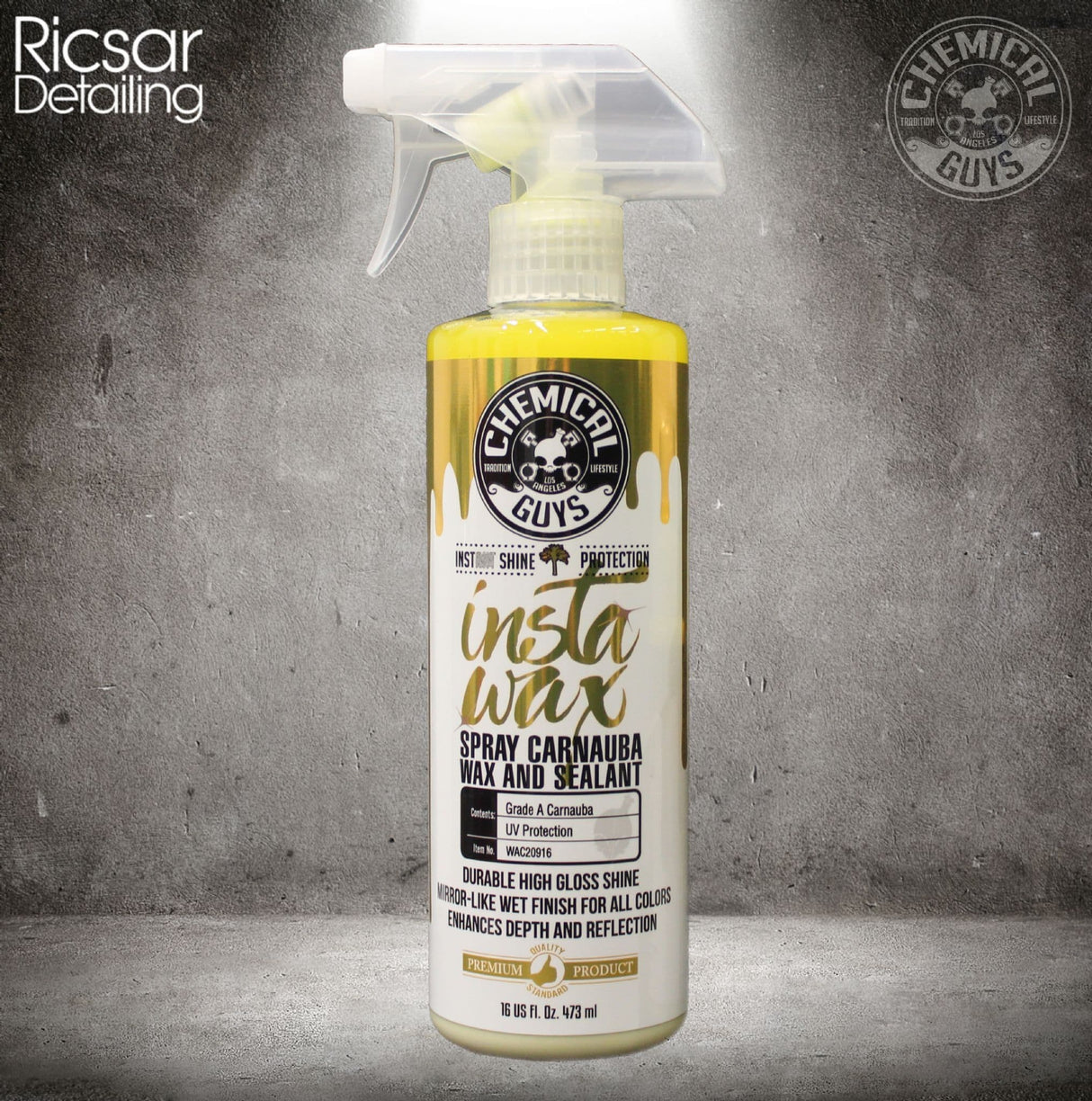 Chemical Guys Insta wax Liquid Carnauba Spray Wax