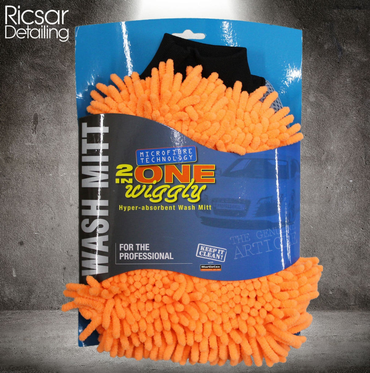 Martin Cox 2 in 1 Wiggly Wash Mitt (Choose Colour)