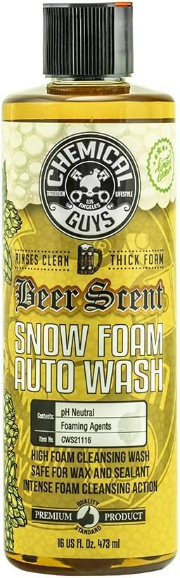 Chemical Guys Beer Scent Snow Foam Auto Wash Cleanser