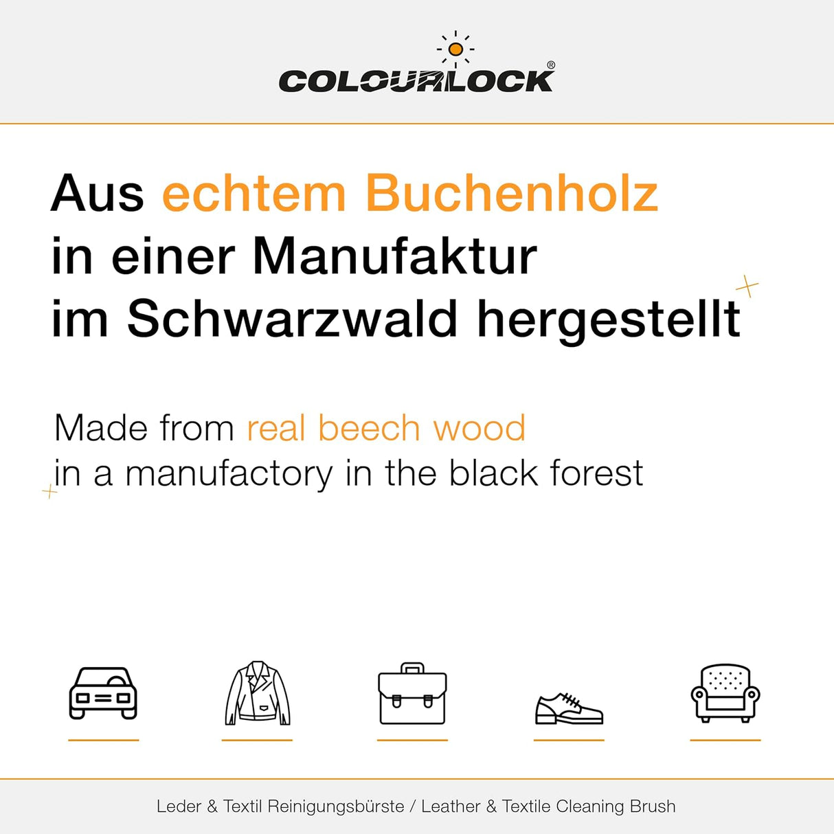 COLOURLOCK Premium Leather Cleaning Brush