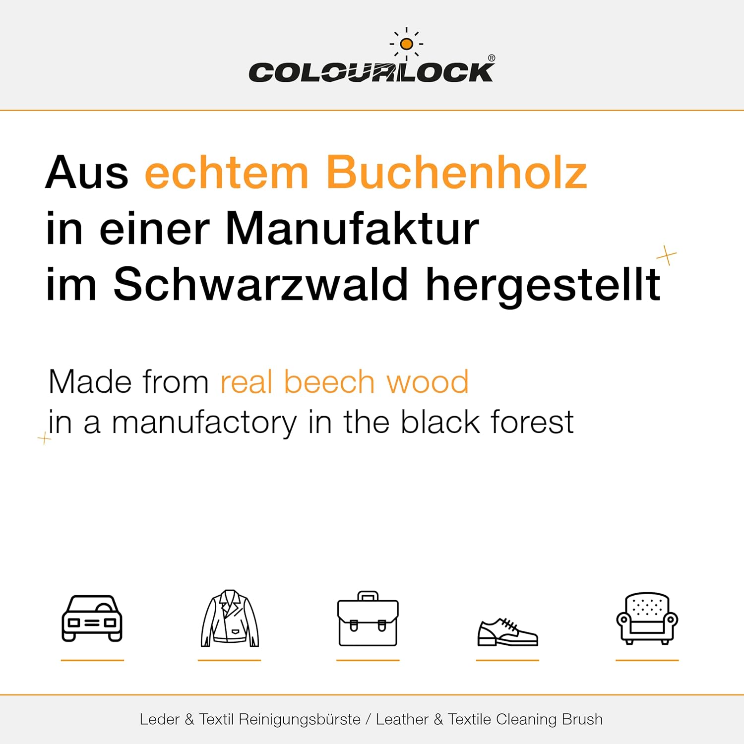 COLOURLOCK Premium Leather Cleaning Brush