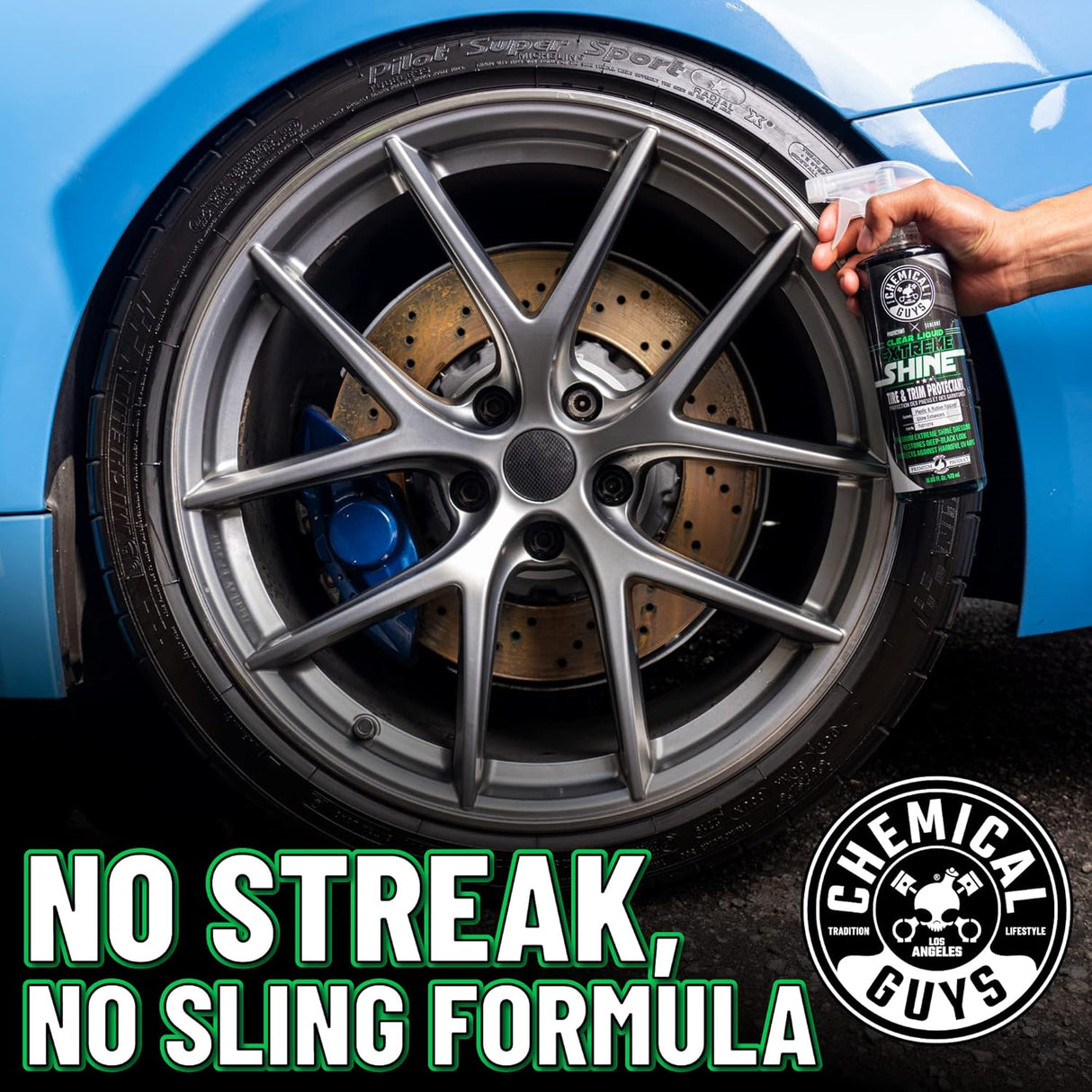 Chemical Guys TVD11216 Clear Liquid Extreme Shine Tire & Trim Dressing & Protect