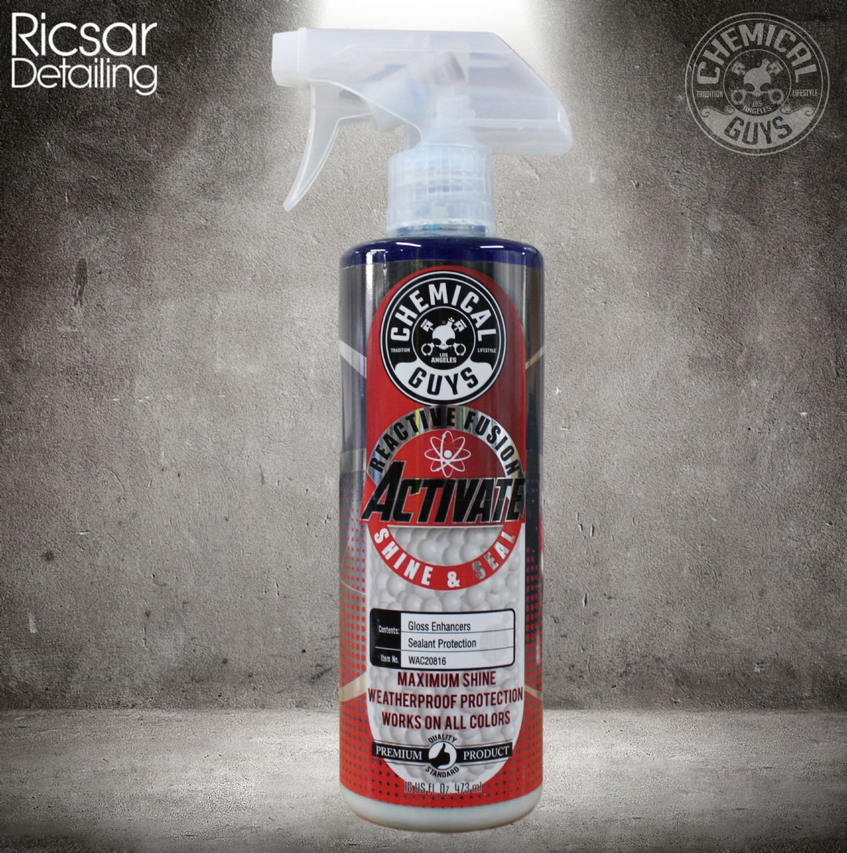 Chemical Guys Activate Instant Wet Finish Shine & Seal Finish Spray Sealant