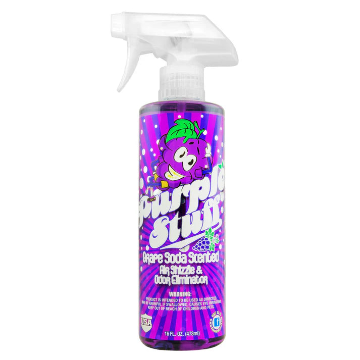 Chemical Guys Purple Stuff Grape Soda Scented Air Freshener