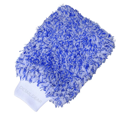 DETAIL GEAR Heavy Duty Blue Microfibre Wash Mitt