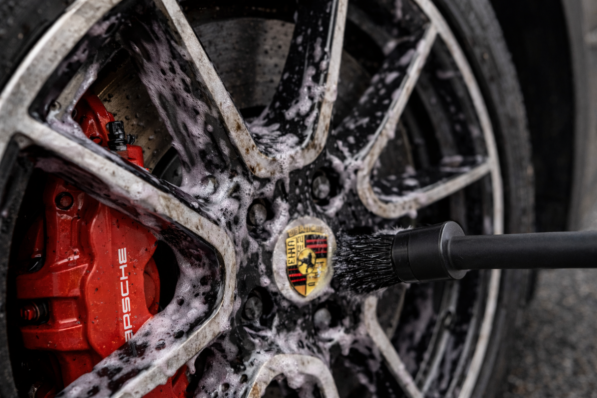 DIRTY DEVIL Wicked Wheel Cleaner + Wheel Brush