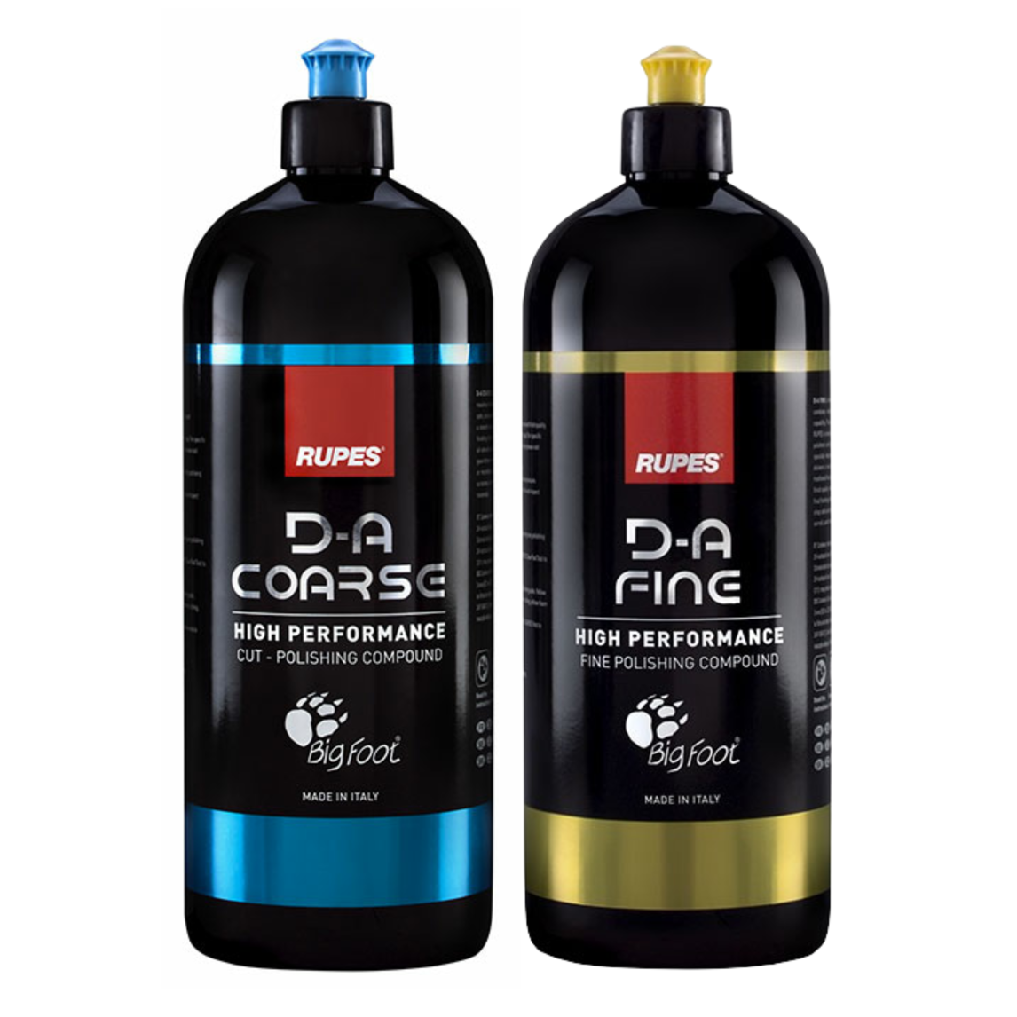 RUPES DA Coarse Compound Gel & Rupes DA Fine Polishing Gel 1L