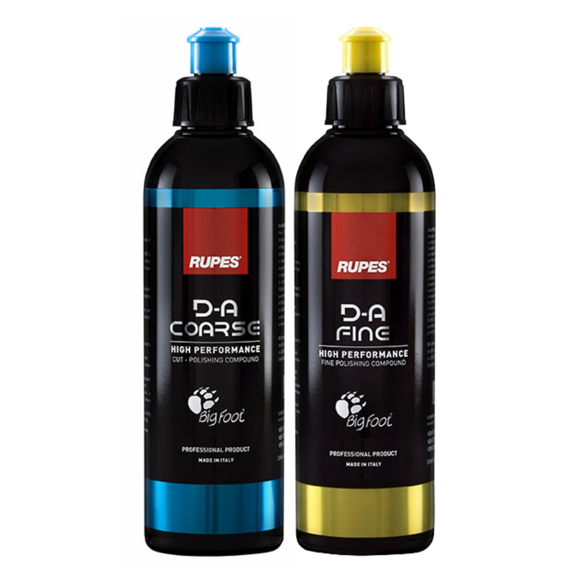 RUPES DA Coarse Compound Gel & Rupes DA Fine Polishing Gel 250ml