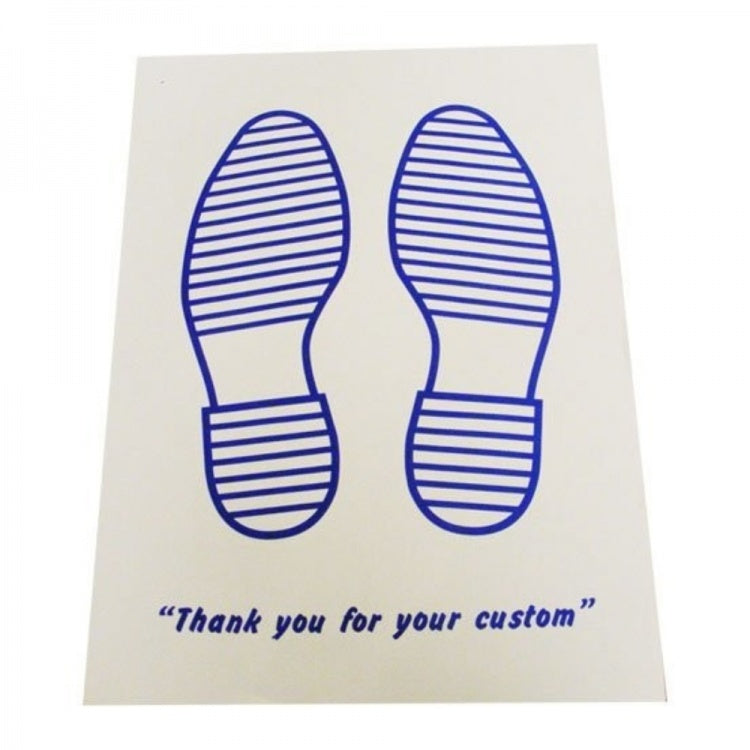 Disposable Paper Car Floor Mats with feet