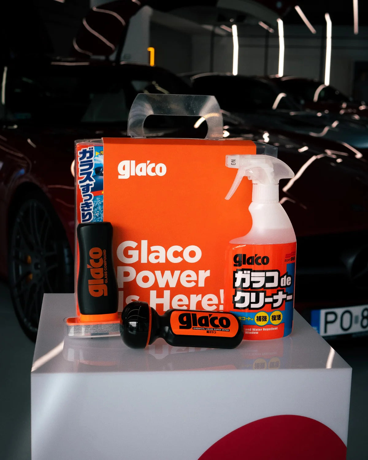 SOFT99 3 Piece Ultra Glaco Glass Protection Kit