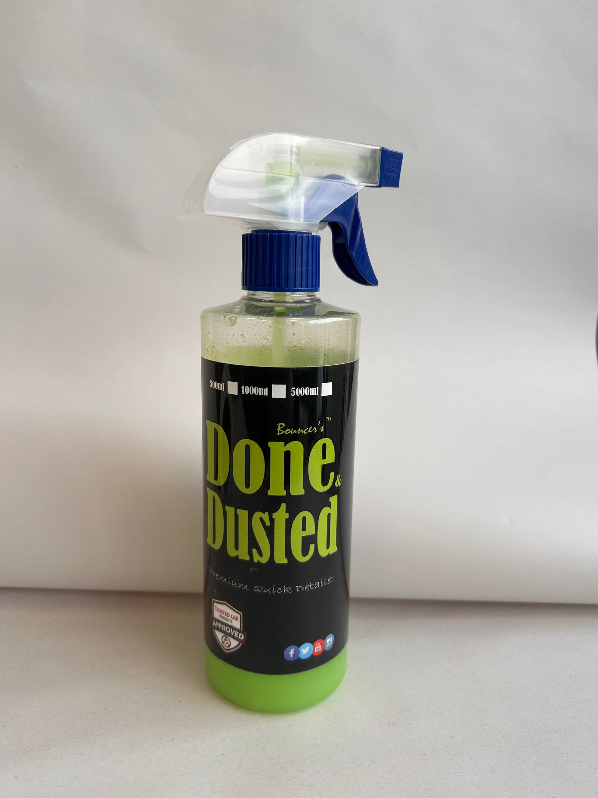 Bouncers Done & Dusted Quick Detailer Gloss Enhancer 500ml - EX DEMO