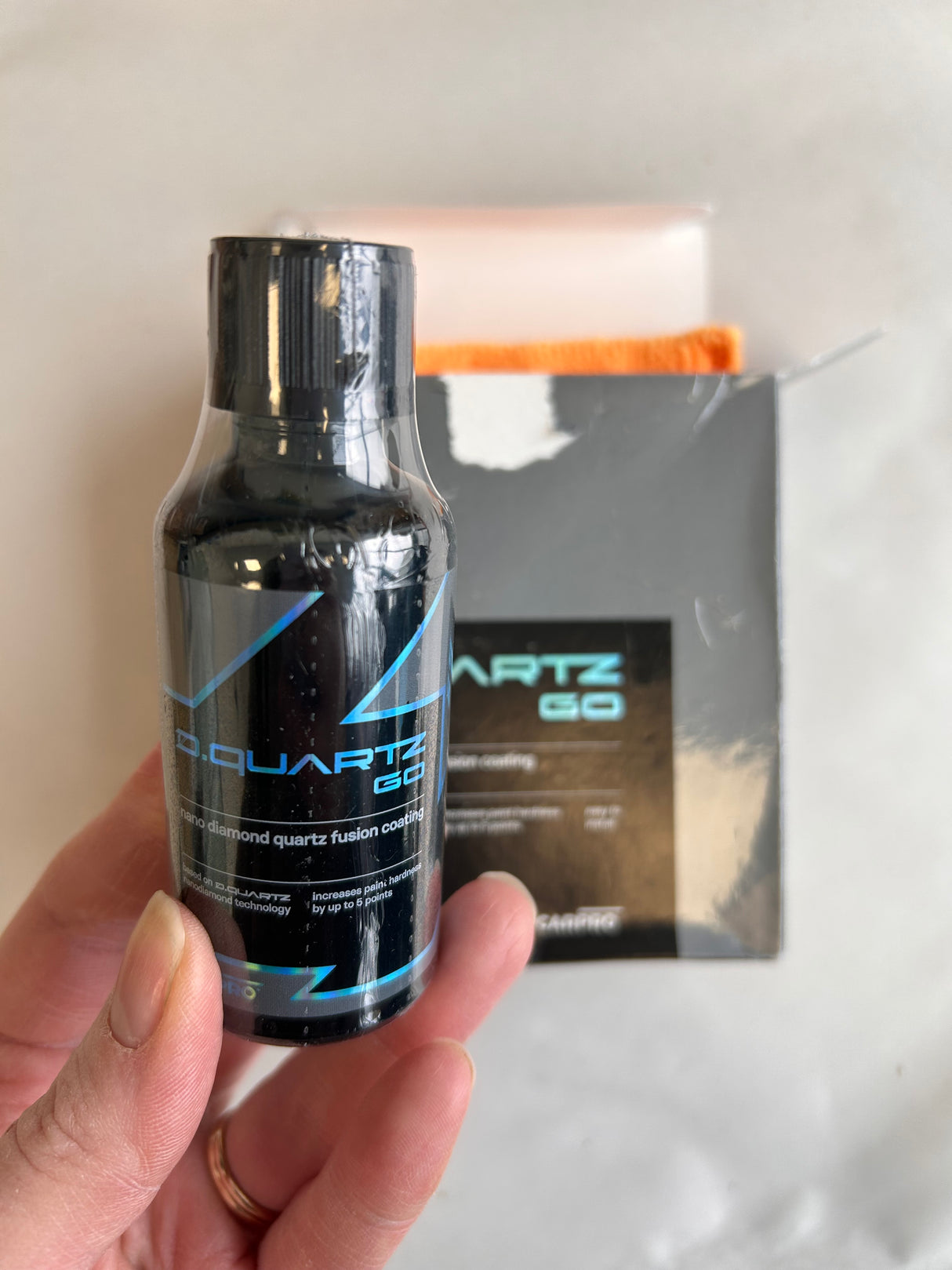 CarPRO Dquartz Go Nano Diamond Quartz Fusion Coating 50ml - Damaged box (see pic 2 for damage)