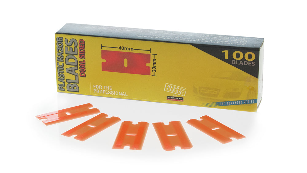 Martin Cox 100 Pack Plastic Razor Blades