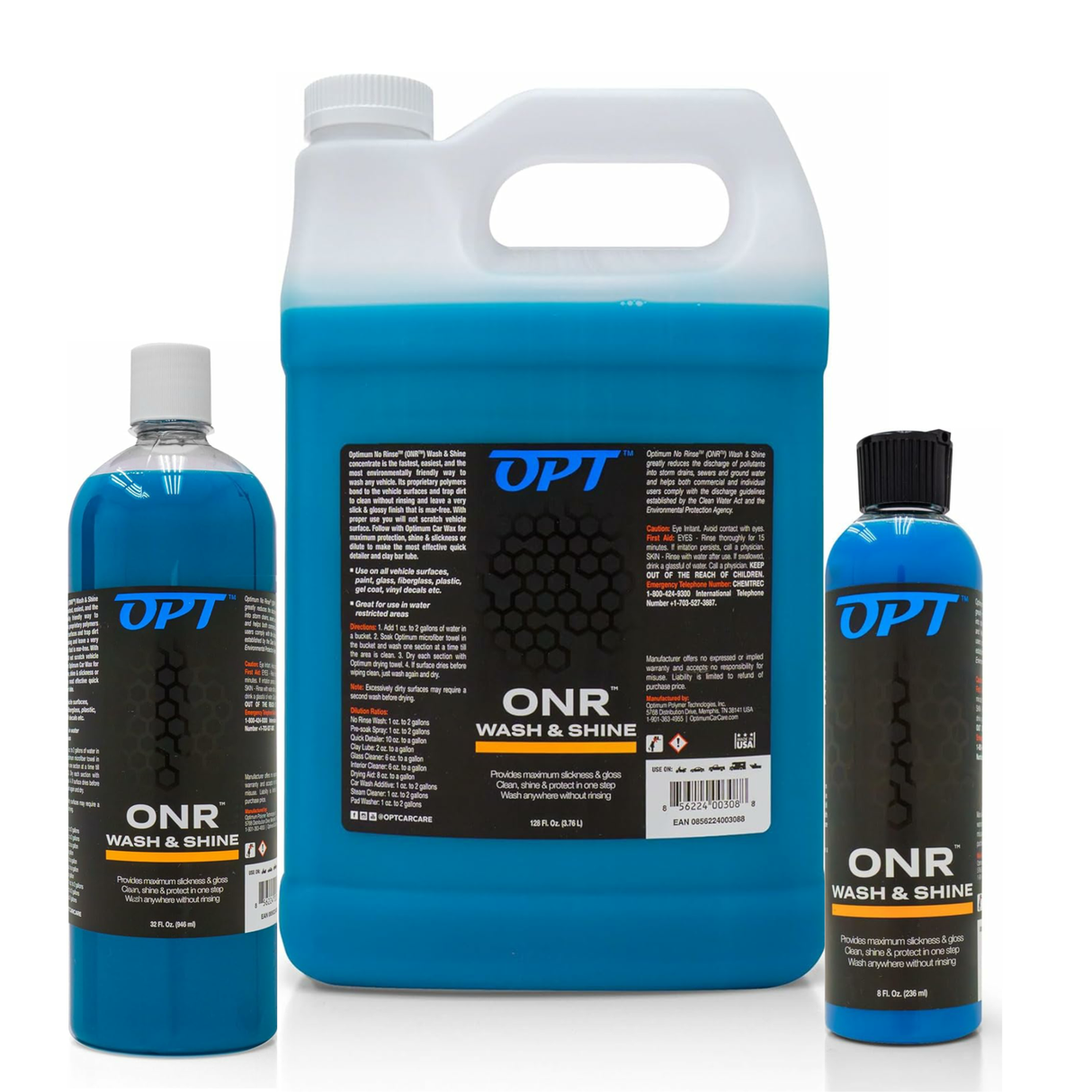 Optimum No Rinse Wash and Shine ONR