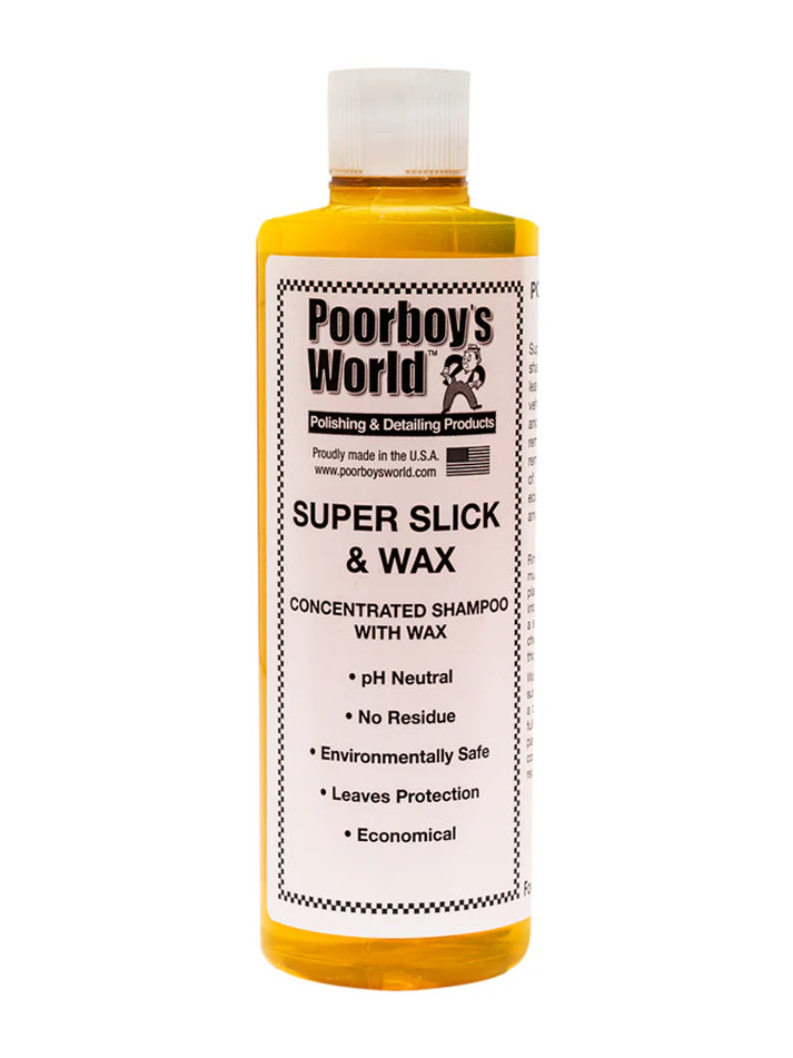 Poorboy's Super Slick and Wax Shampoo