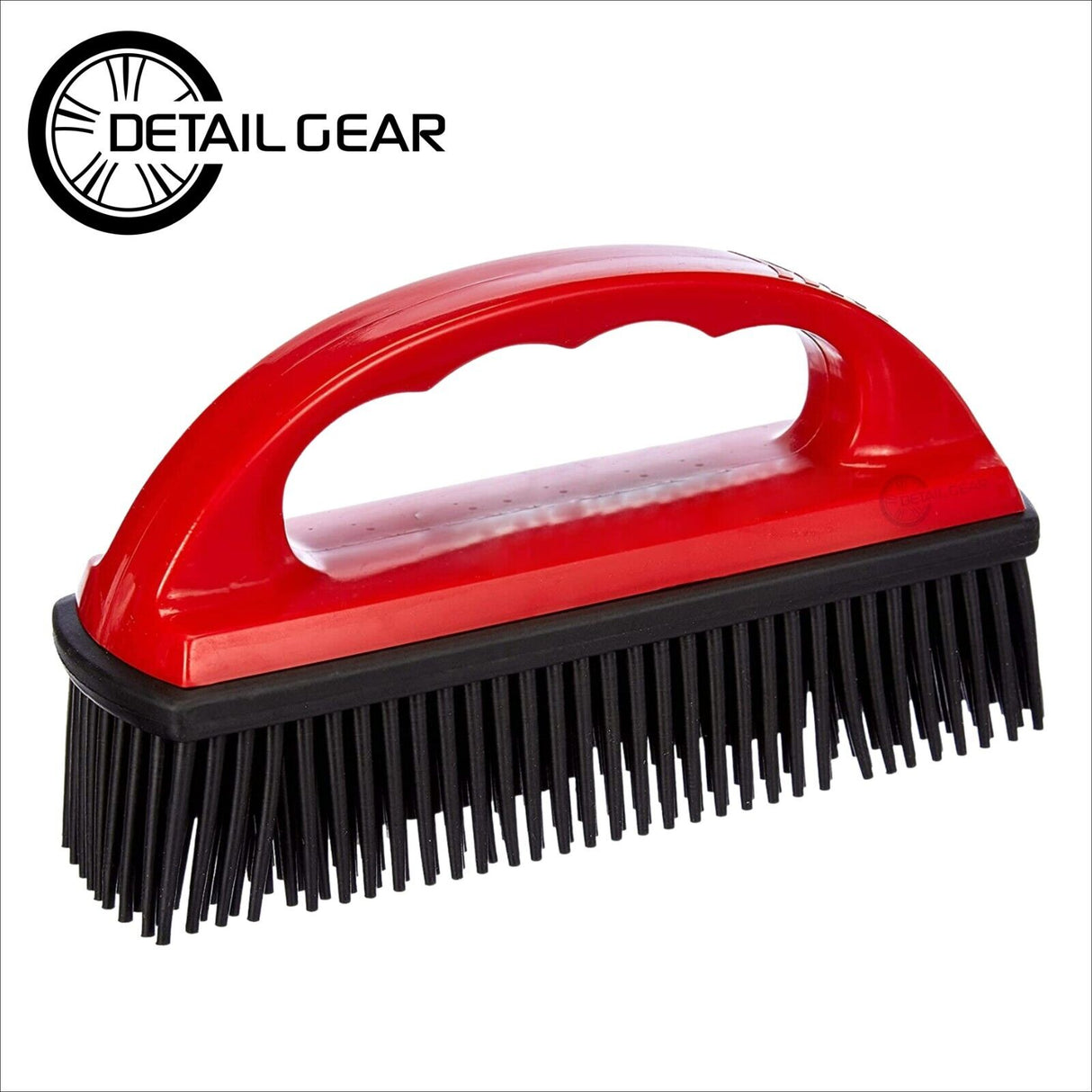 DETAIL GEAR ® Carpet Pet Hair Remover Brush Tool - Automotive, Household, Equine