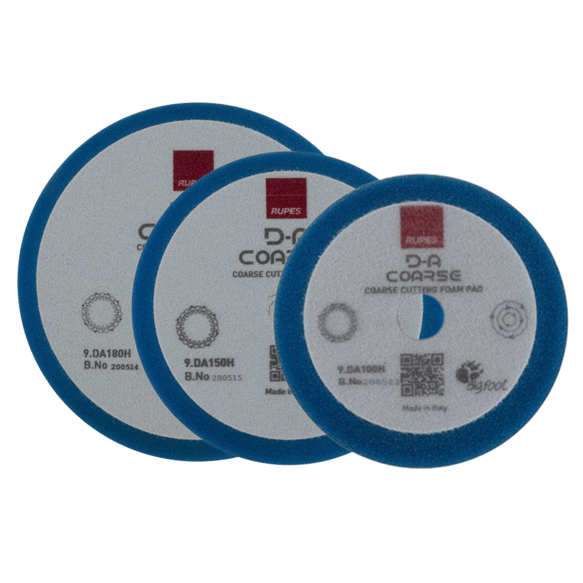Rupes D-A Coarse Cutting Foam Pad Blue