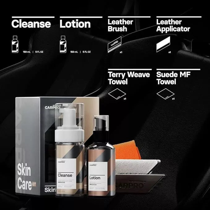 CarPro SkinCare Leather Kit  Complete Leather Care Kit
