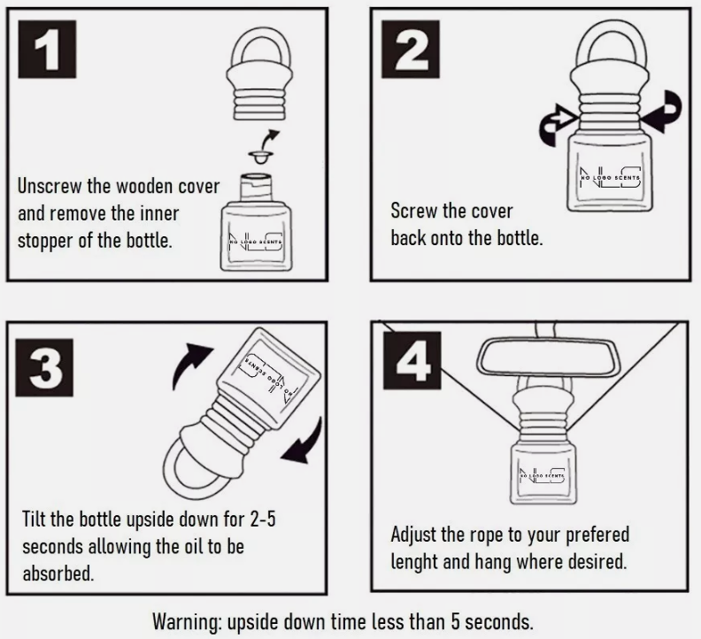 Lady Millionaire Inspired Yellow Car Air Freshener Perfume Oil Diffuser