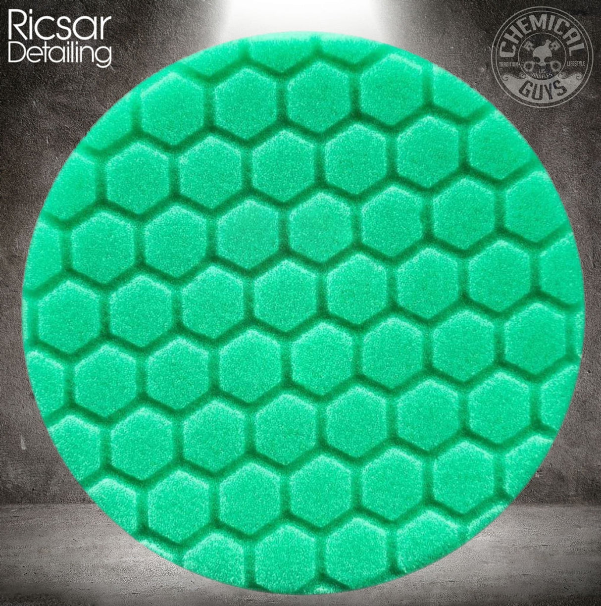 Chemical Guys Hex Logic Green Polishing Pad