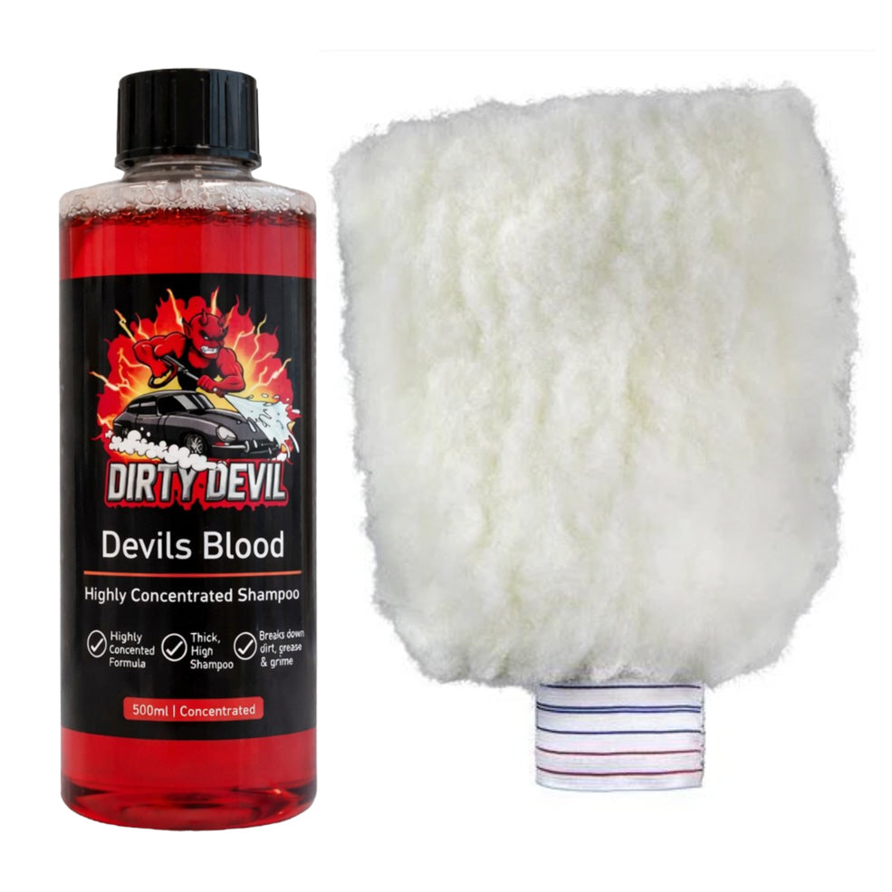 DIRTY DEVIL Ultra Concentrated Shampoo + DIRTY DEVIL Microfibre Wash Mitt