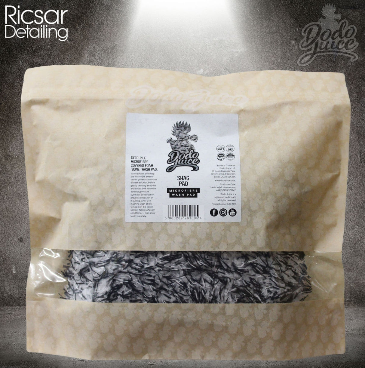 Dodo Juice Shag Pad Microfibre Wash Pad