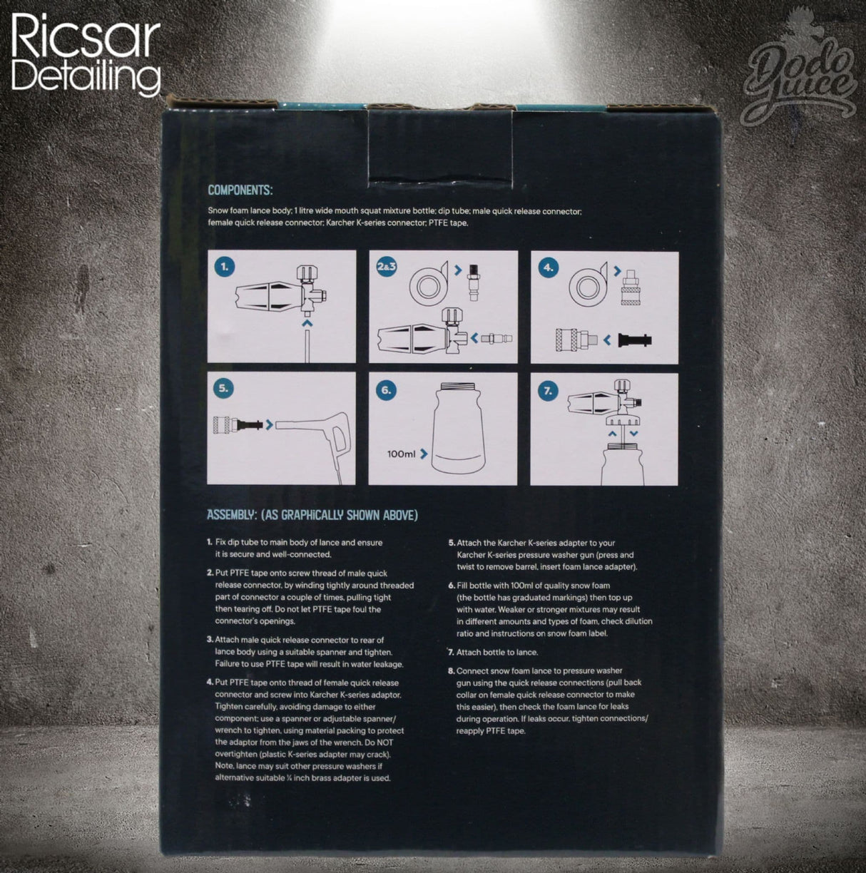 Dodo Juice Snow Commotion v2 Heavy Duty Foam Lance