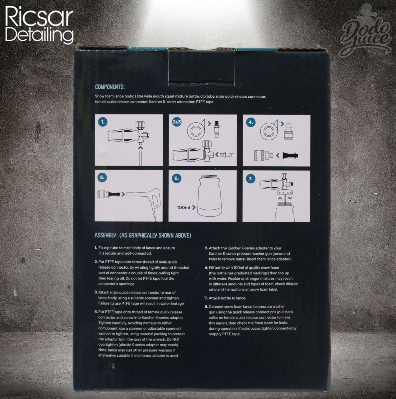 Dodo Juice Snow Commotion v2 Heavy Duty Foam Lance