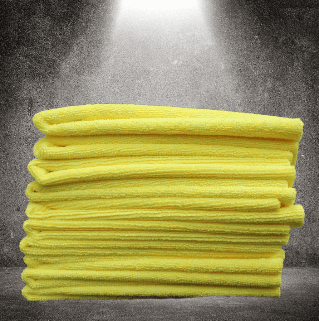 Martin Cox Yellow Edgeless Microfiber Cloth