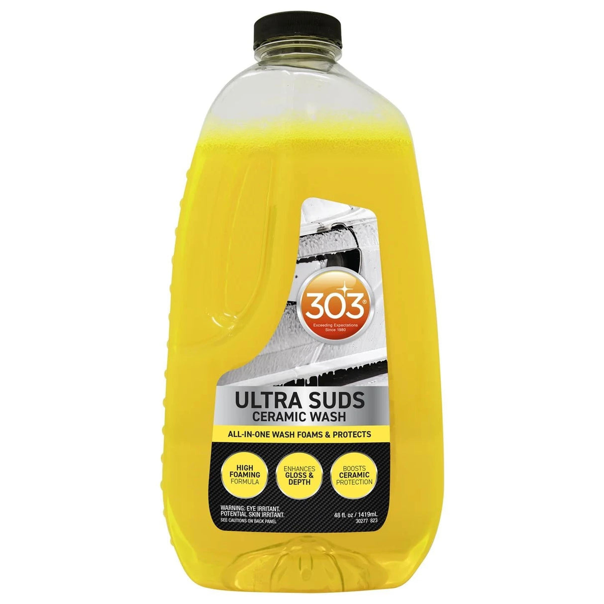 303 Ultra Suds Ceramic Wash All-In-One Foams Protects Booster 48oz / 1419mL