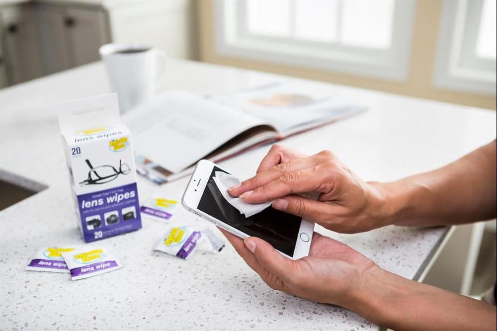 Invisible Glass Lens Wipes - Clean Glasses, Smartphones and Tablets