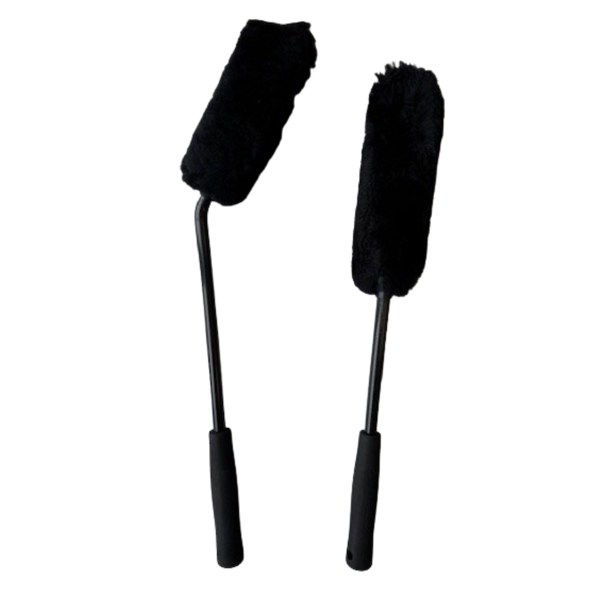 Mammoth Microfiber Woolie Wheel Wand x2 Set - Ultra Soft Durable Wheel Brush