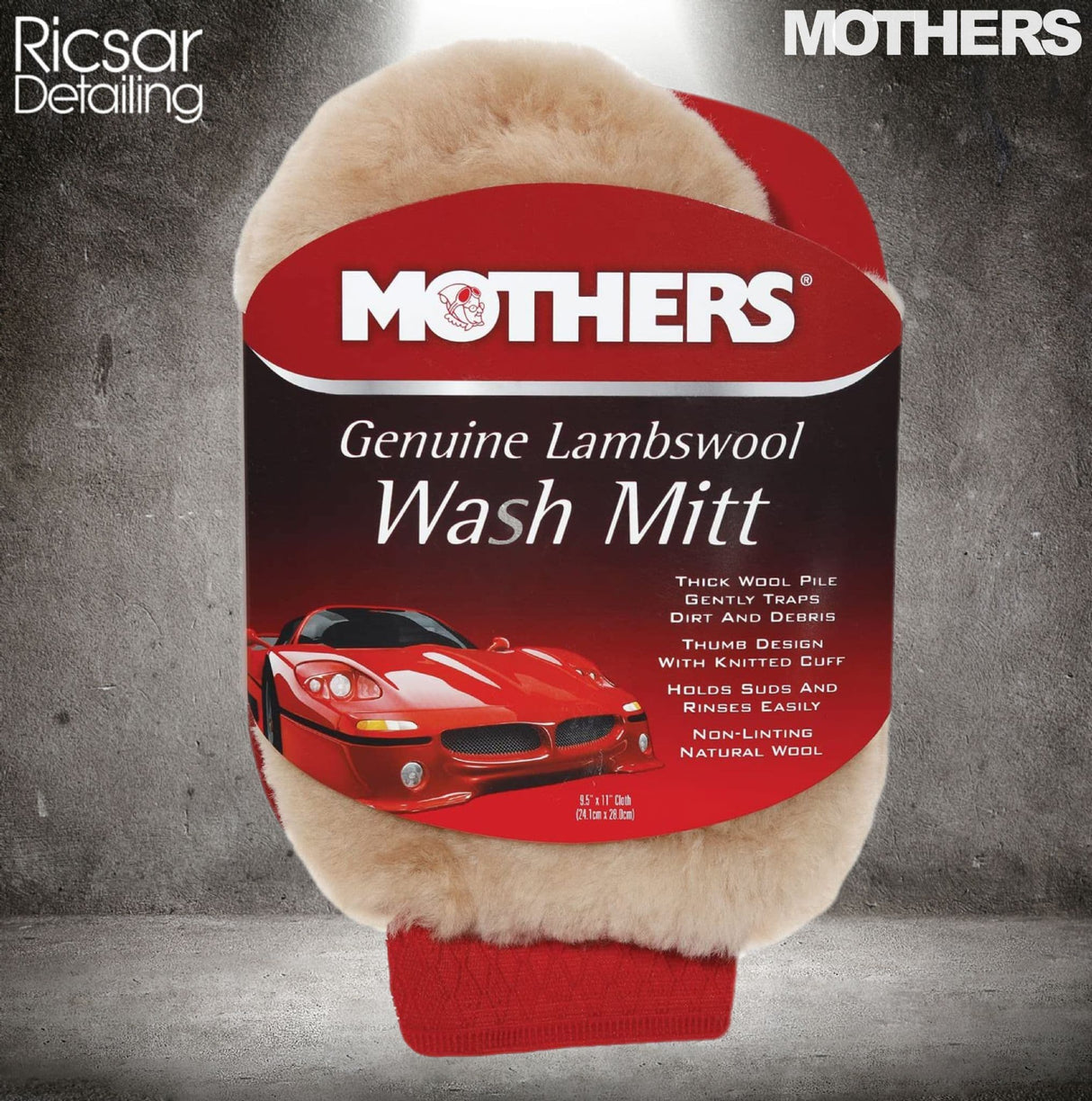 Mothers Genuine Lambswool Wash Mitt