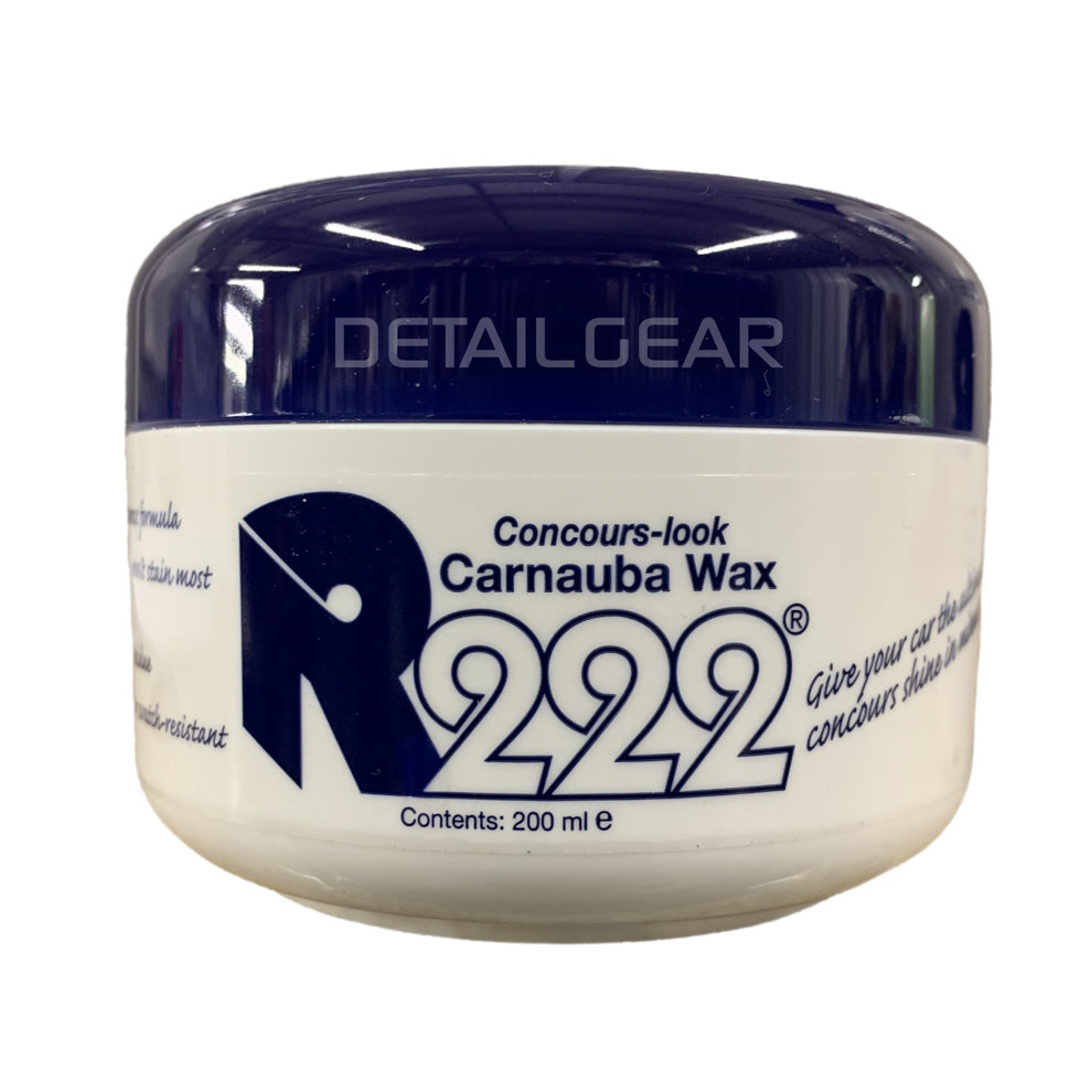 R222 Carnauba Wax - Concours High Gloss Wax (Previously Called P21S)