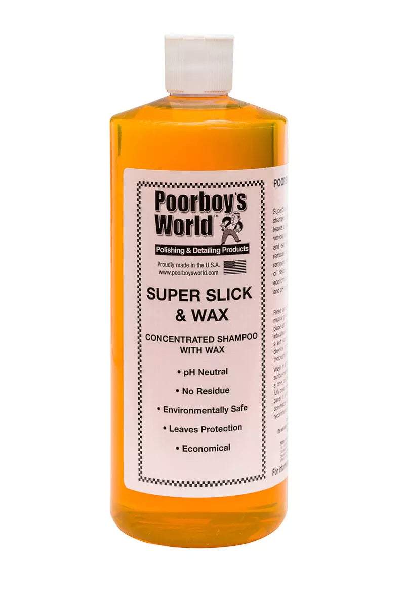 Poorboy's Super Slick and Wax Shampoo