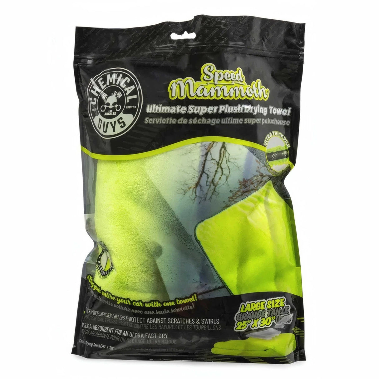 Chemical Guys Speed Mammoth Ultimate Super Plush Drying Towel