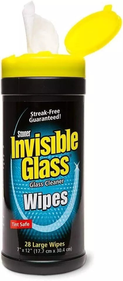 Invisible Glass Wipes - Smear Free Glass Cleaning Wipes