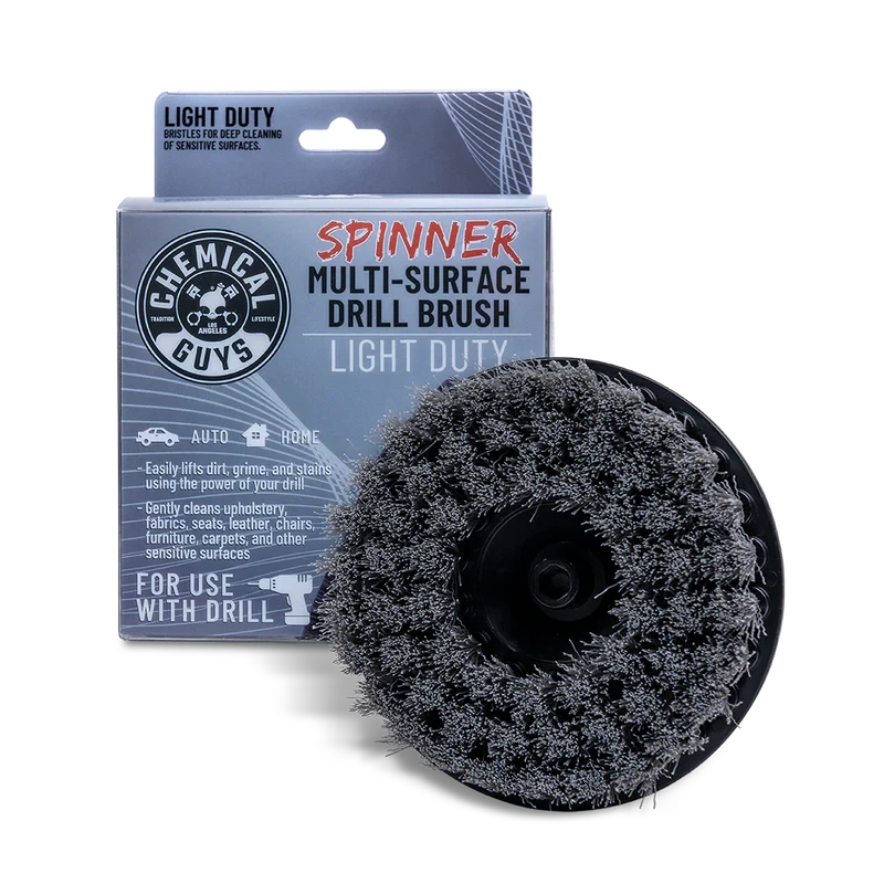 CHEMICAL GUYS SPINNER CARPET DRILL BRUSH - LIGHT DUTY
