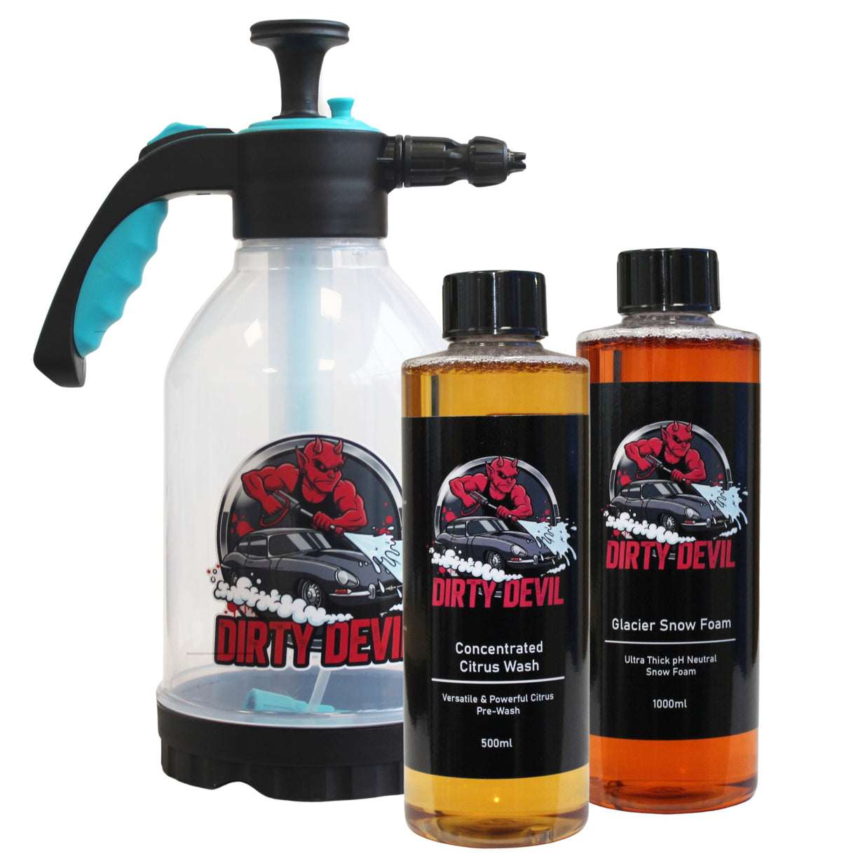 DIRTY DEVIL Pre Wash / Snow Foam Kit