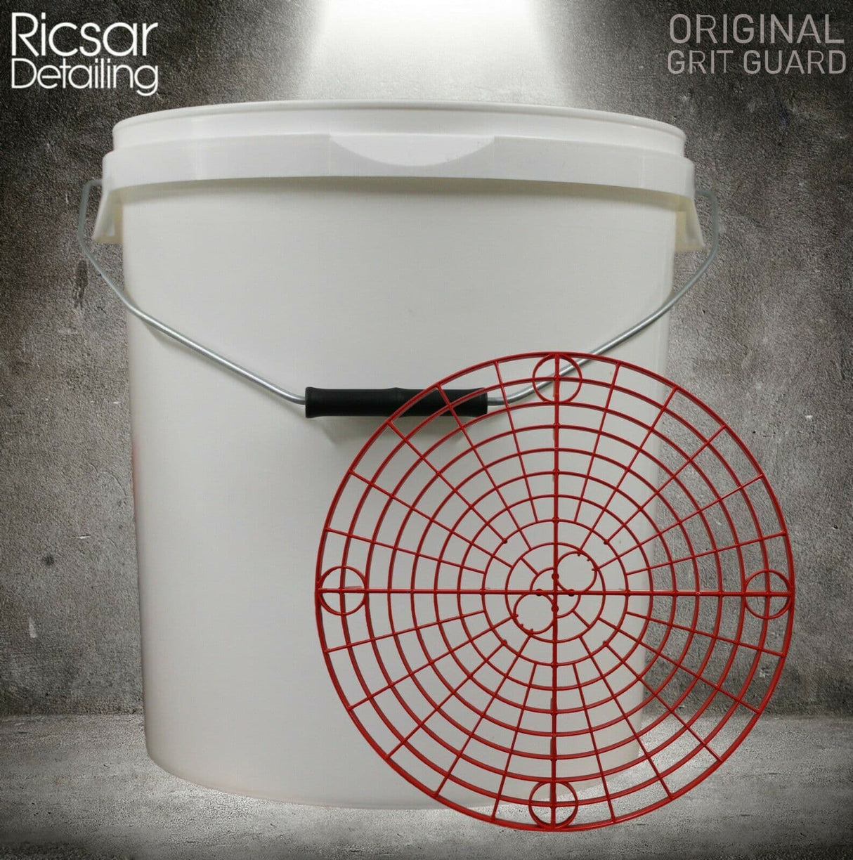 5 Gallon (22L) Car Wash Bucket & Original Grit Guard Bucket Barrier