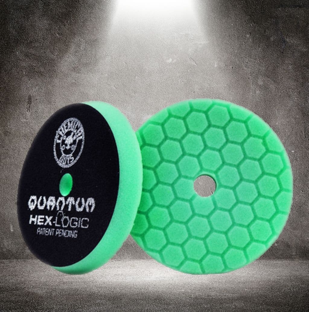 Chemical Guys Hex Logic Quantum Green Heavy Polishing Pad