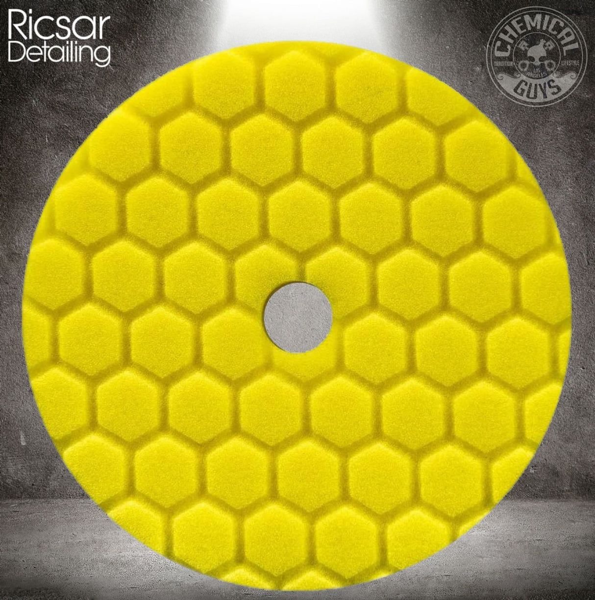 Chemical Guys Hex Logic Yellow Quantum Cutting/Compounding Pad