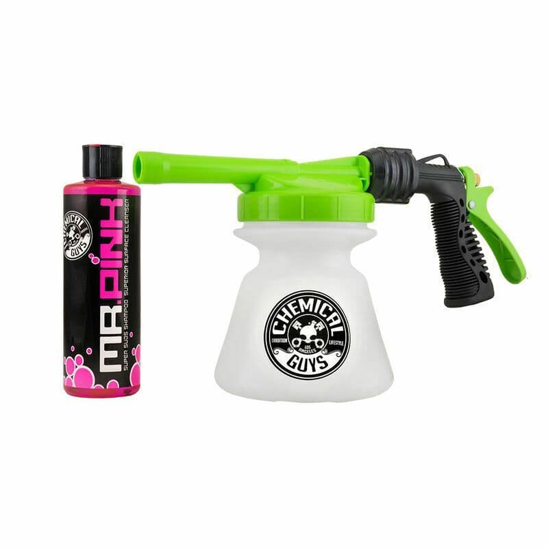 Chemical Guys TORQ Snow Foam Blaster R1 & Mr Pinks Super Suds Shampoo 16 oz Kit