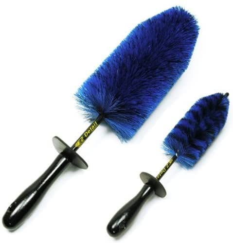 EZ Detail Professional **TWIN** Car/Motorbike Cleaning Brush Kit