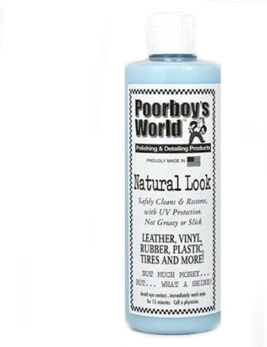 Poorboys Natural Look Car Dashboard/Trim Restorer - Kit