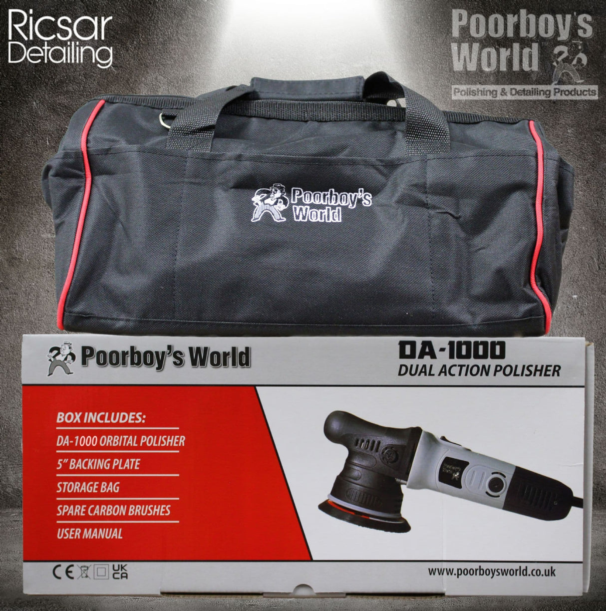 Poorboys DA-1000 Dual Action Polisher (NEW VERSION)