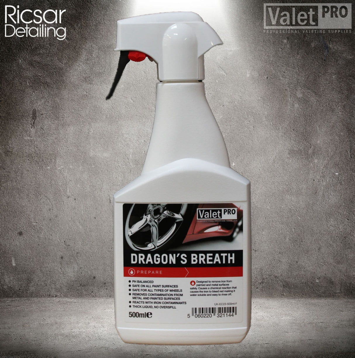 ValetPRO Dragons Breath Fallout Remover