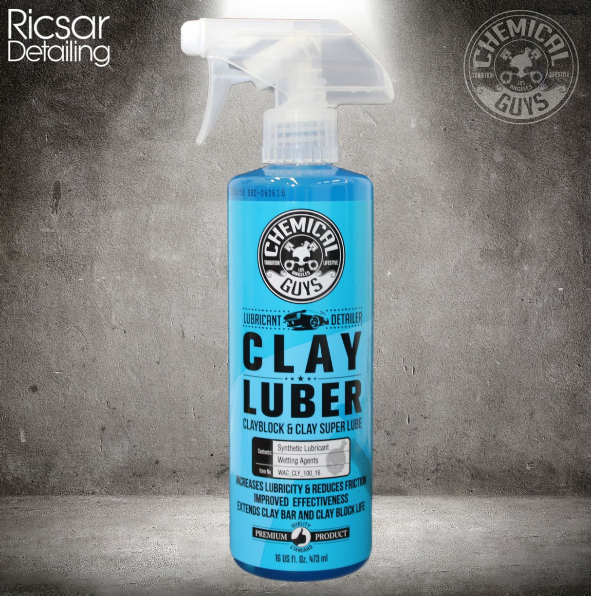 Chemical Guys Clay Luber - Synthetic Clay Lube