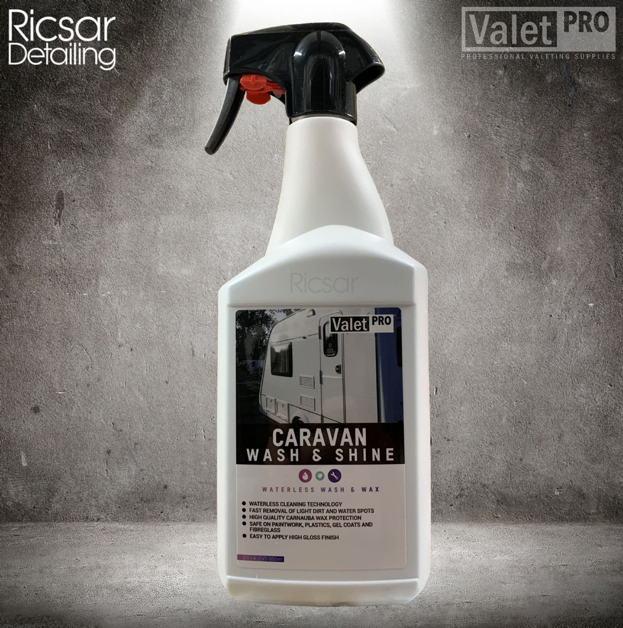 ValetPRO Waterless Caravan Wash and Shine